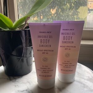 Trader Joe’s Invisible Gel Body Sunscreen